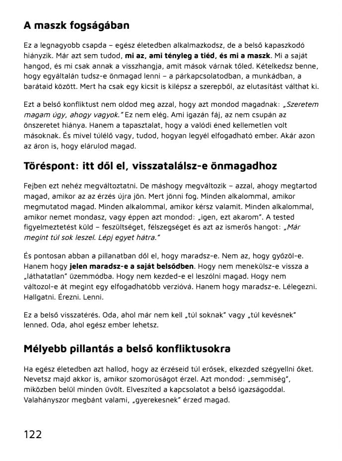 Engedd el, ami tönkretesz — könyvrészlet