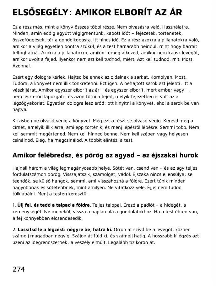 Engedd el, ami tönkretesz — könyvrészlet