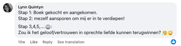 Valódi Facebook-vélemény a könyvről – Engedd el, ami tönkretesz