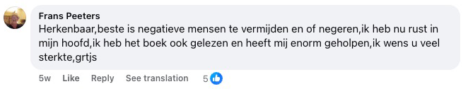 Valódi Facebook-vélemény a könyvről – Engedd el, ami tönkretesz