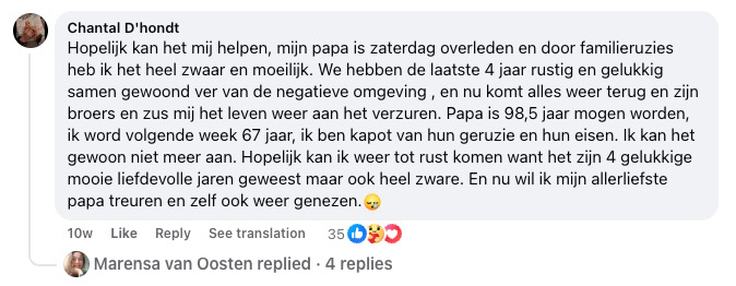 Valódi Facebook-vélemény a könyvről – Engedd el, ami tönkretesz