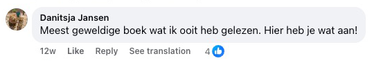 Valódi Facebook-vélemény a könyvről – Engedd el, ami tönkretesz